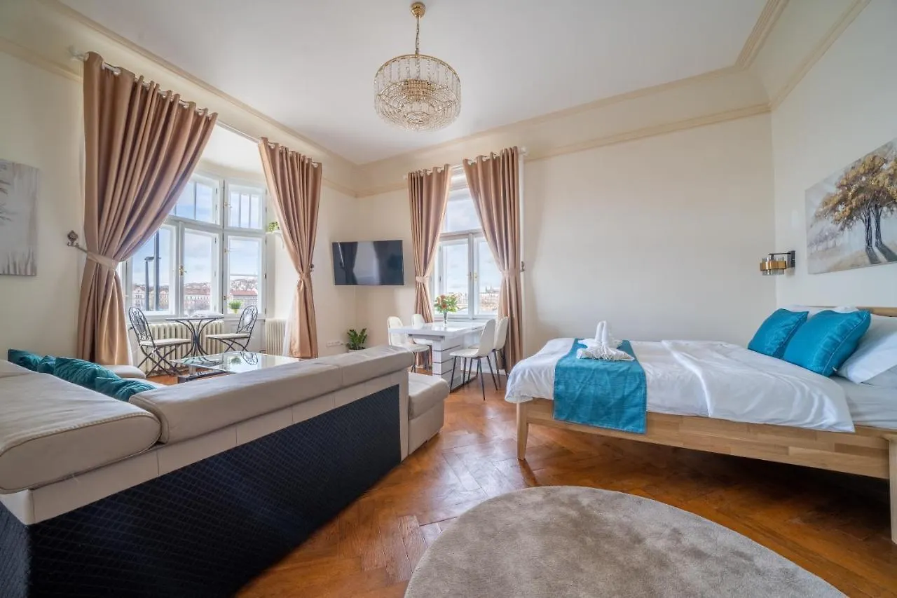 Exclusive Apartment With A View Of Prague Castle And Vltava River Czech Republic